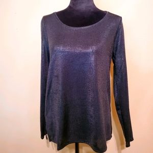 Subtle Sheen Look Blouse, NWT, Size S